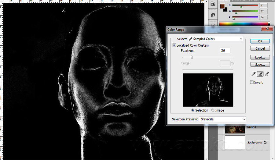 Ретушь лица в Photoshop CS5