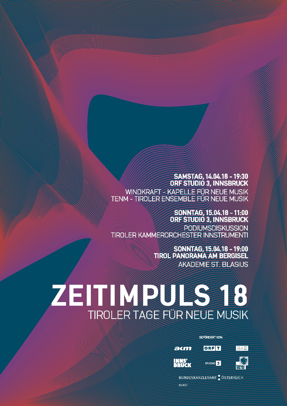 Plakat Zeitimpuls 2018