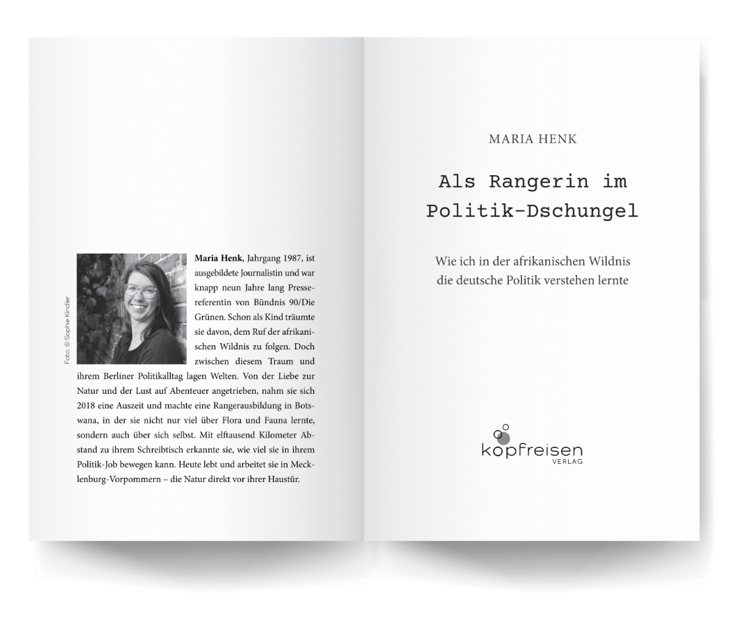 <i>Als Rangerin im Politik-Dschungel</i> von Maria Henk