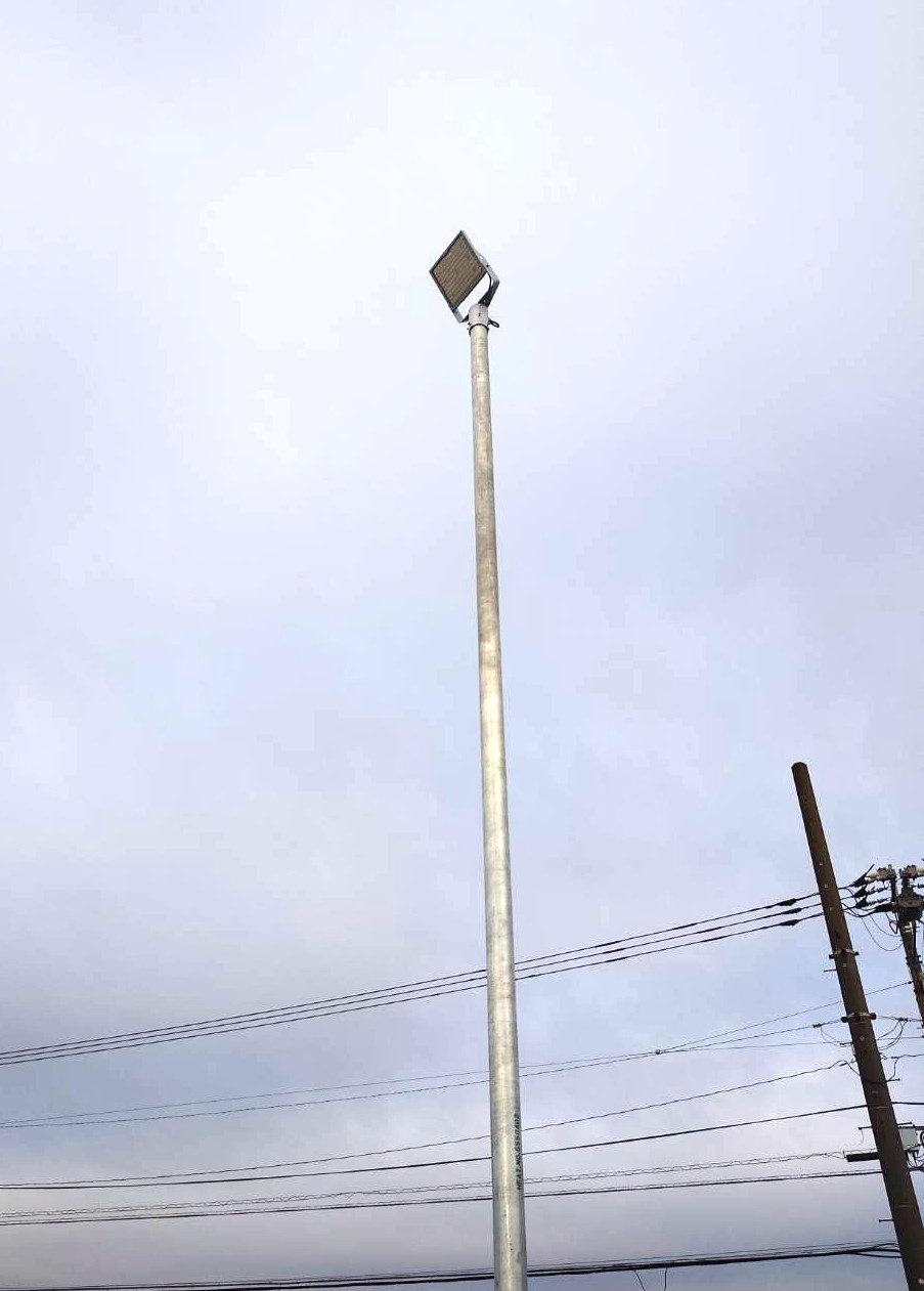LED投光器 取り替え工事