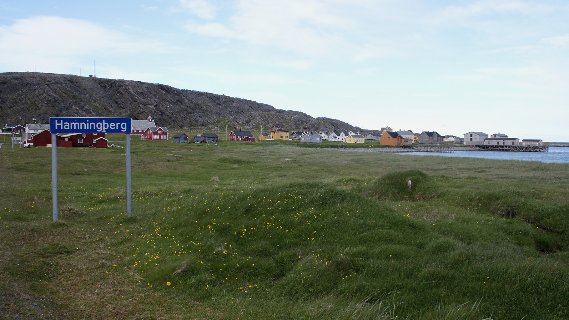Hamningberg - die letzte Ortschaft an der Varanger-Strasse ist nicht ganzjährig bewohnt