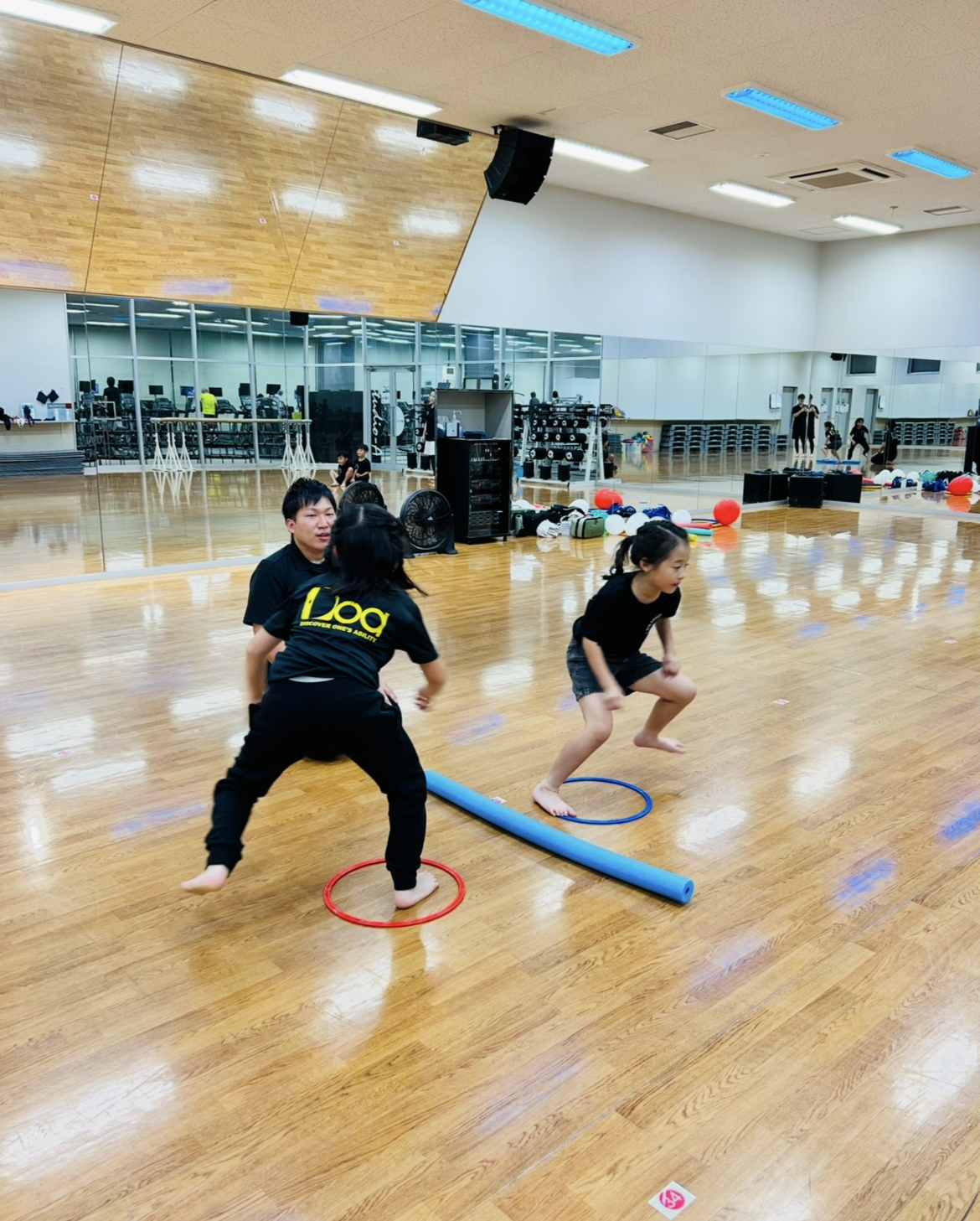 「進化した鬼ごっこ」東手城教室の様子