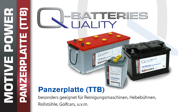 Tubular Panzerplatten Batterien