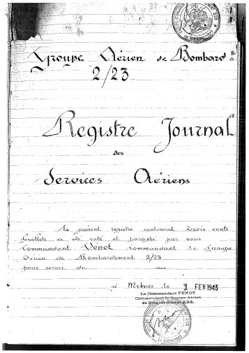 Page de garde de ce journal