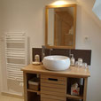 Salle d'eau chambre naturee