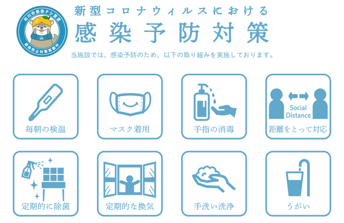 コロナウイルス対策実施中　千葉県市川市本八幡の頭痛専門