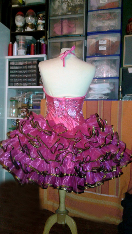 grande robe organza de luxe