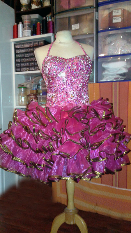 robe organza de prestige