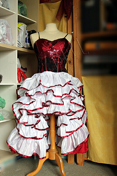 robe de spectacle moulin rouge
