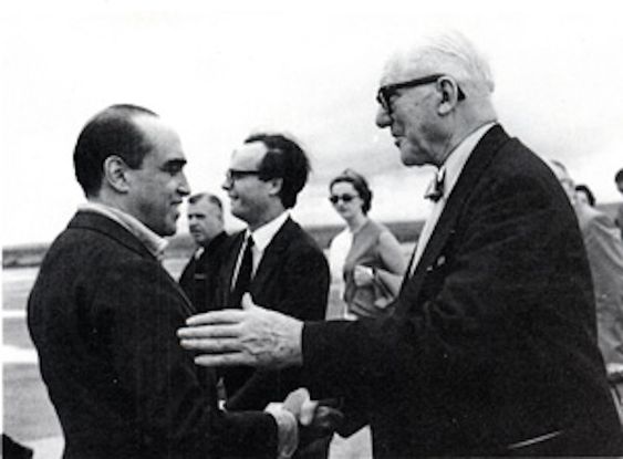 Oscar Niemeyer e Le Corbusier