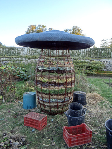 Un remplissage caractéristique des productions du potager