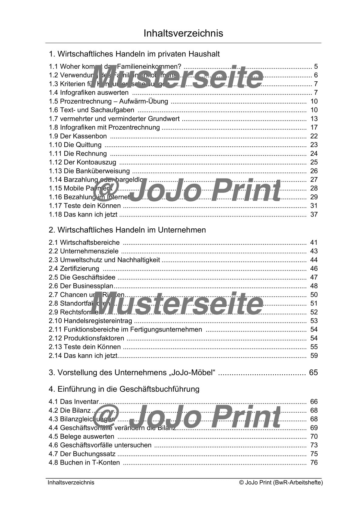 Bwr 7 Klasse Realschule Bayern übungen Kostenlos BwR 7 II - JoJo Print - BwR-Arbeitshefte für die Realschule