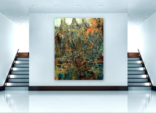 Abstrakte Malerei, Moderne Kunst, Tänzer, Großformat, Menschen, figurative Bilder, Abstrakte Kunst, Spachtelbild, außergewöhnliche Gemälde, Abstrakt, gespachtelt, Strukturen, Strukturbild, Moderne Malerei, Kunst, Galerie, 