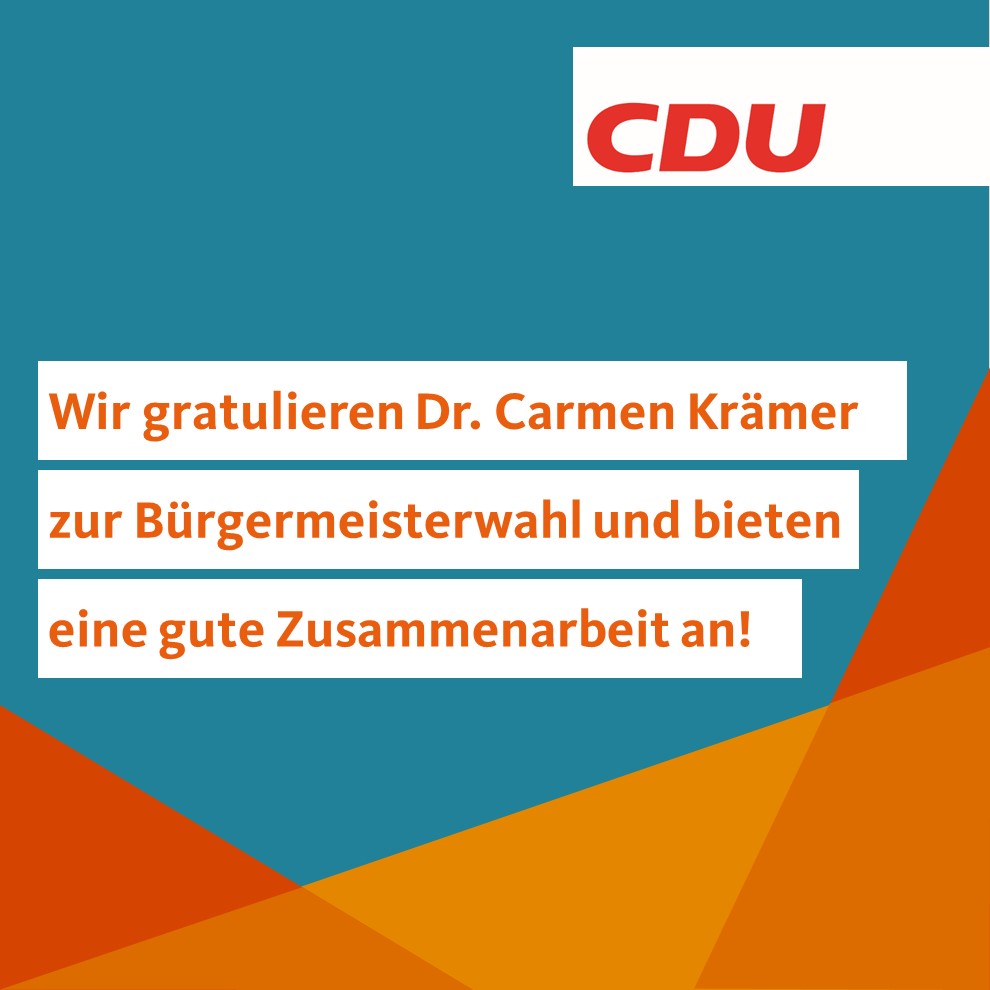 Gratulation an Dr. Carmen Krämer