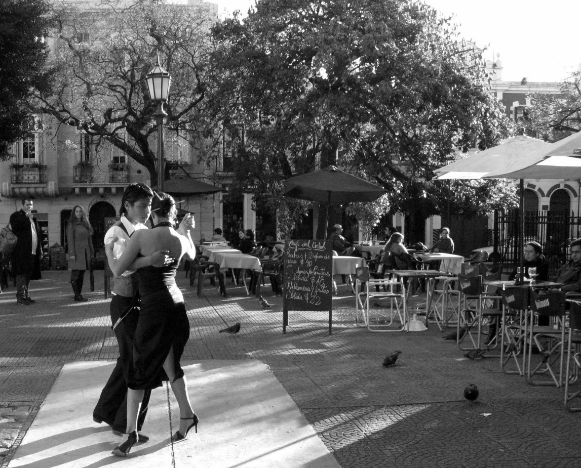 Tango Argentino in der Straße