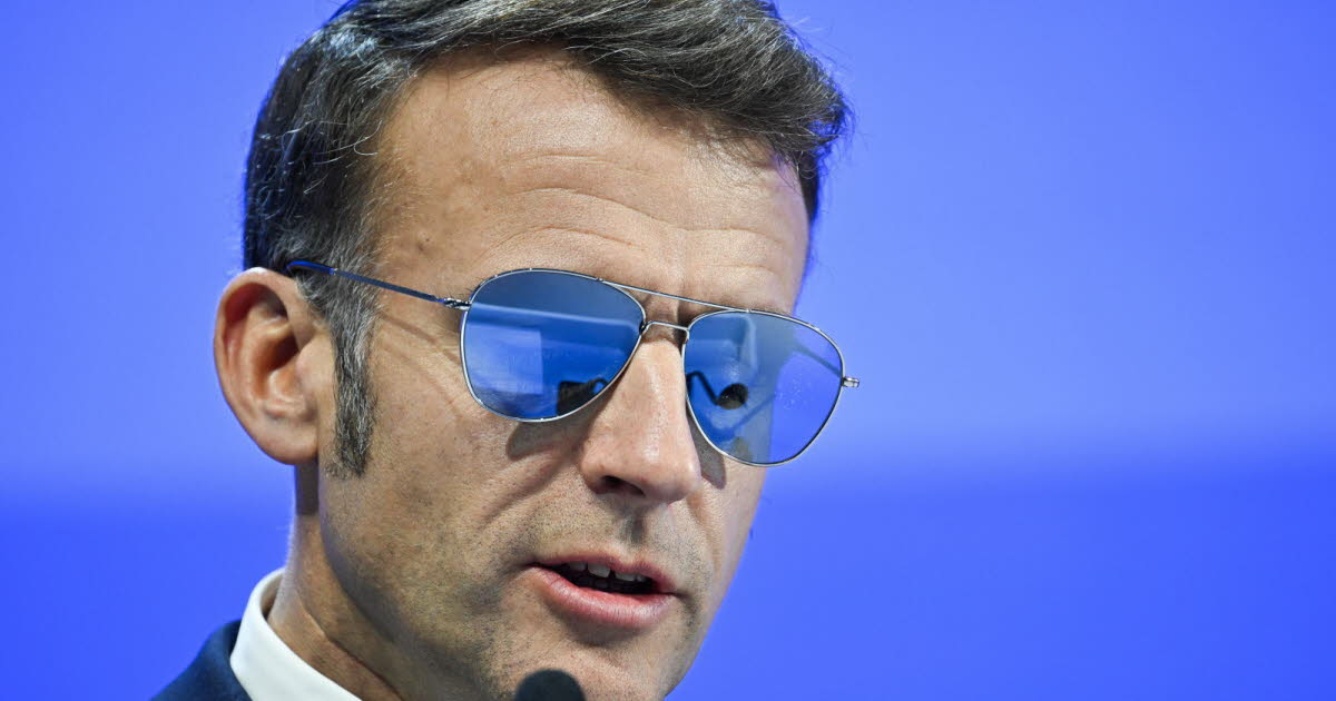 LES LUNETTES BLEUES DE M. MACRON