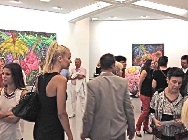 Vernissage de Karen au MAMAC( musée d'art contemporain de Nice)