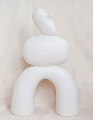 NOE KUREMOTO "Haniwa" 57cm - céramique- Galerie Gabel -Biot