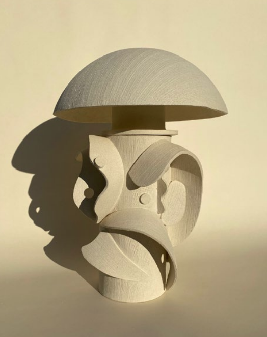 Olivia Cognet, lampe en céramique sur commande