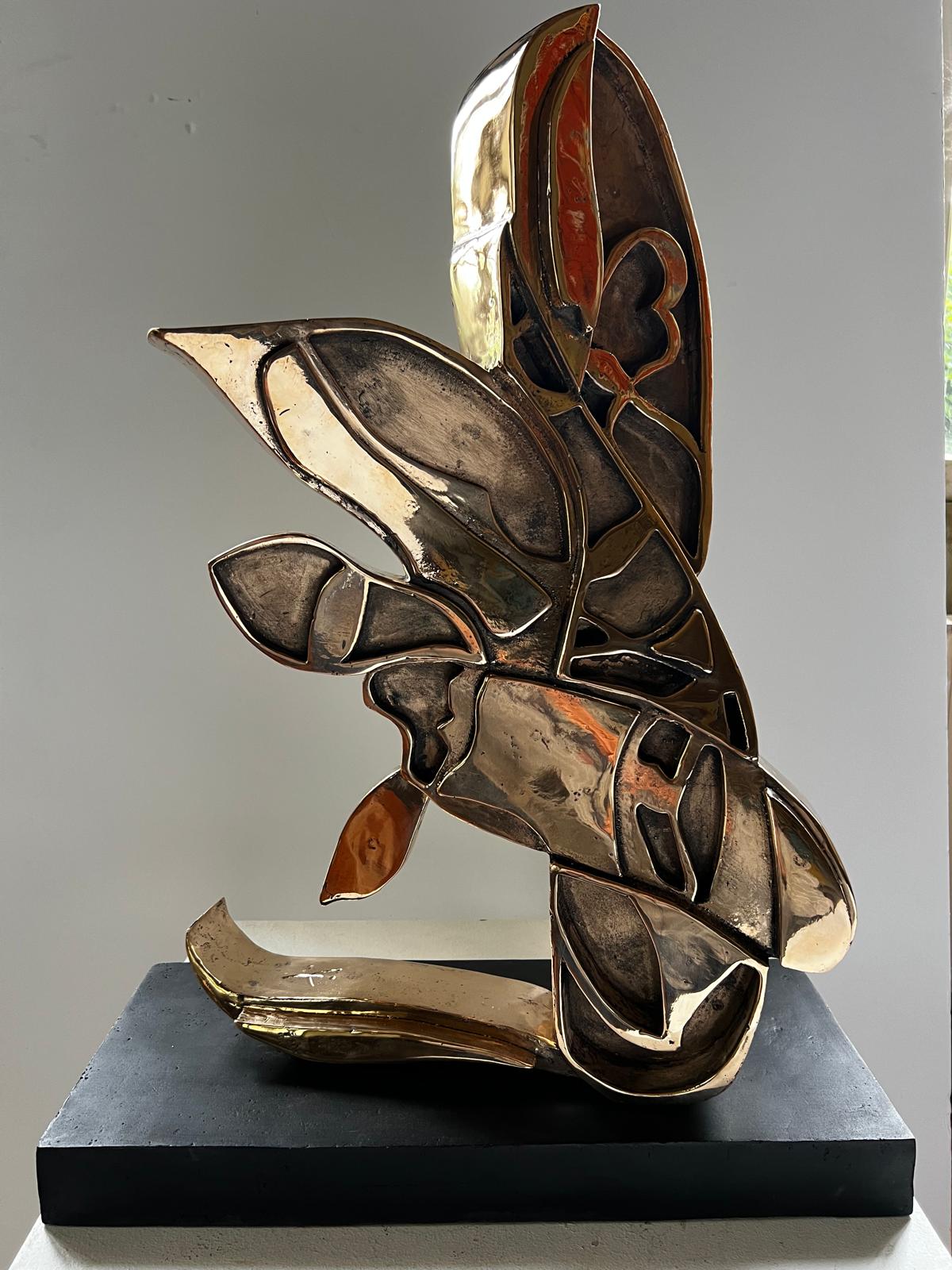 Erick Ifergan "Ange combattant" EA I/IV  70X45cm bronze 