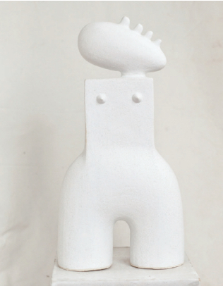 NOE KUREMOTO "Haniwa" 47cm - céramique- Galerie Gabel -Biot