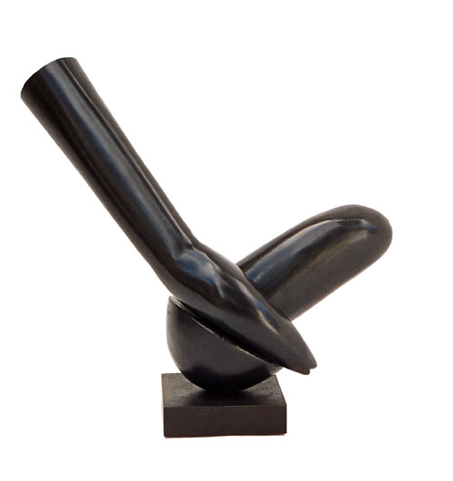 Thierry Pelletier-Bronze "Femme allongée"-Galerie d'art Biot-Côte d'Azur