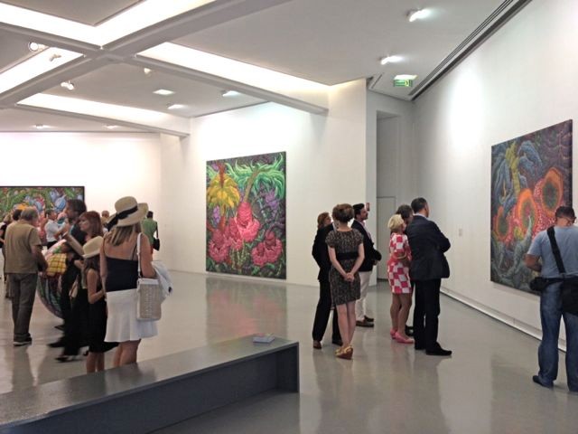 Vernissage de Karen au MAMAC( musée d'art contemporain de Nice)