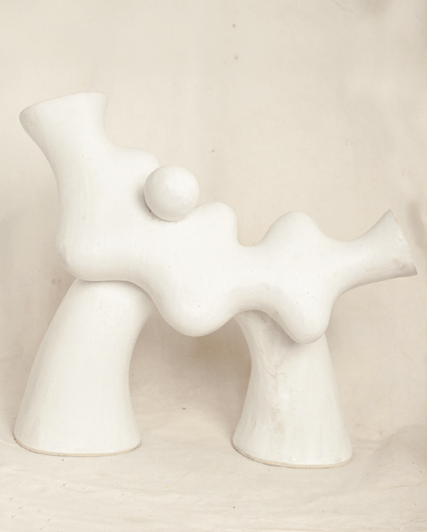 NOE KUREMOTO "Shimekasari" H:43X50cm - céramique - Galerie Gabel -Biot