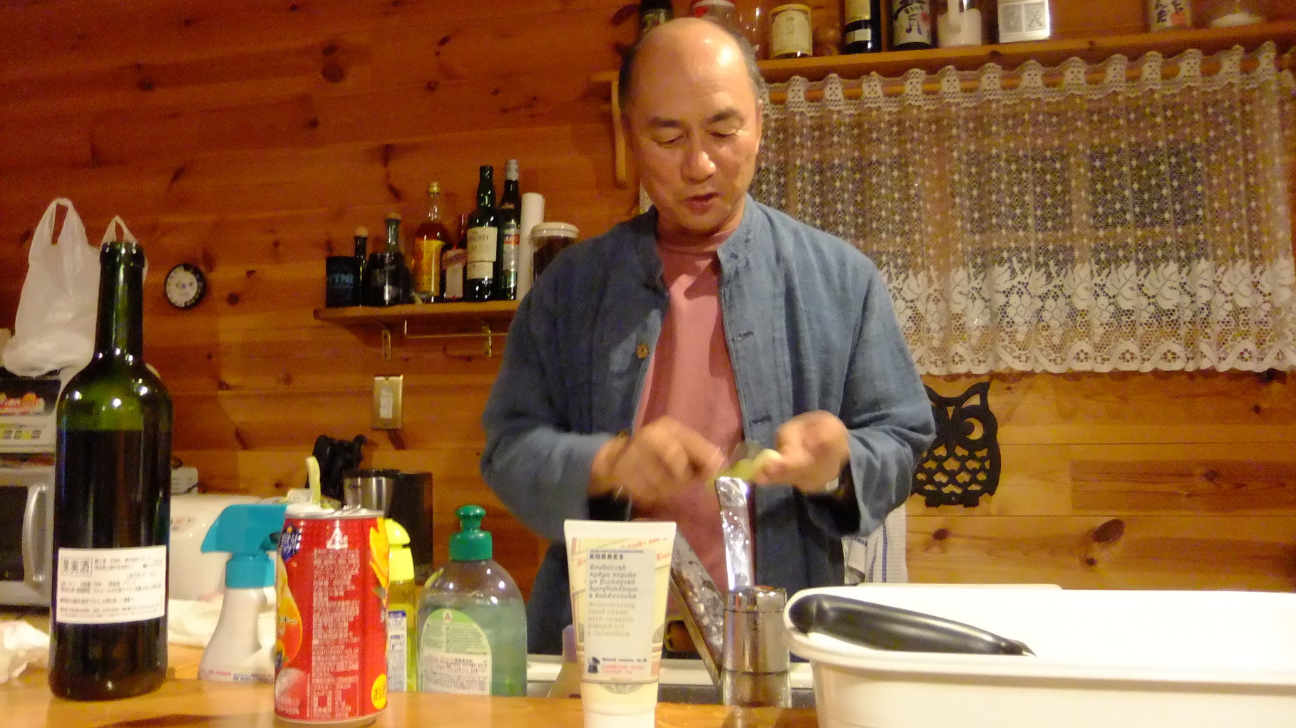 留学生を送り出すBBQ