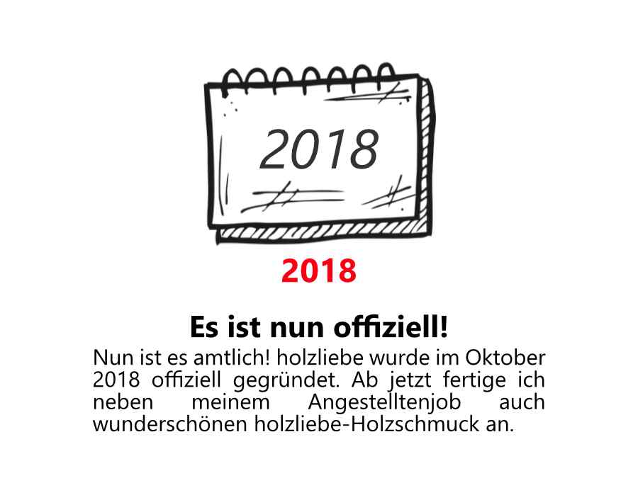 Geschichte von holzliebe - 2017 - die Testphase