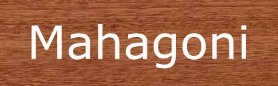 Holzringe aus Mahagoni