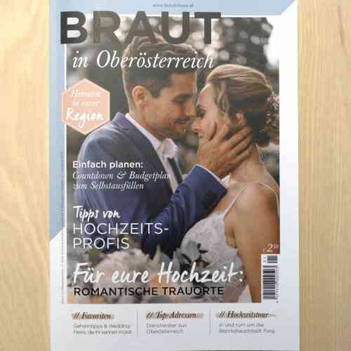 Artikel in "Braut in OÖ" Magazin