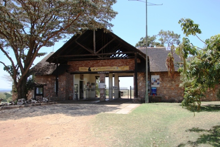 Eingang zur Maasai Mara
