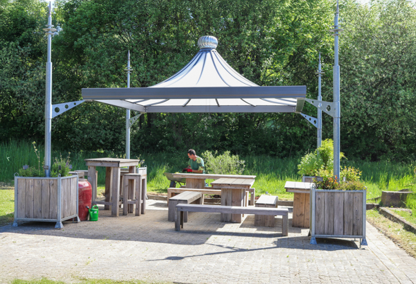 Pavillon - ein Platz zum Entspannen