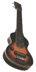 Eine der ersten E-Gitarren, Bj. 1936 Gibson EH-150