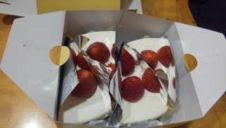 ホワイトデーのケーキ登場！！