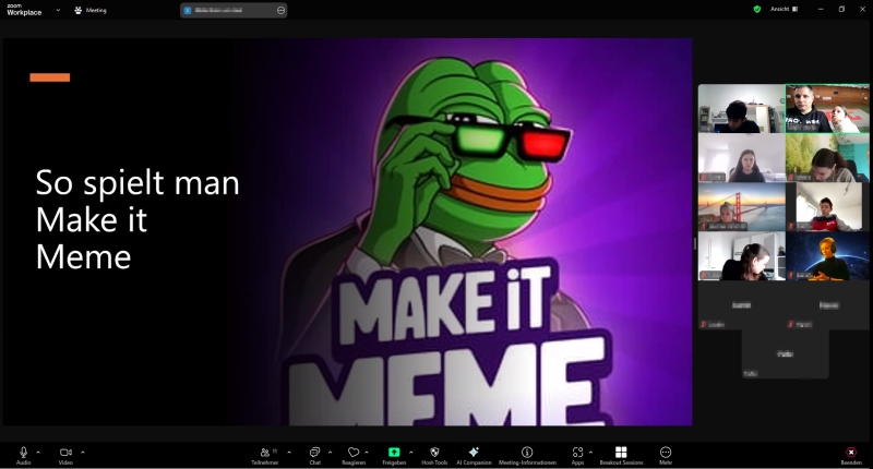Online-Event "Make-it-Meme"