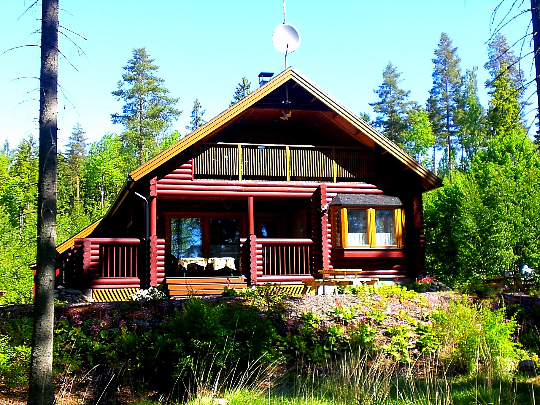 Haus am See Skandinavien Ferienhaus direkt am See mieten Finnland