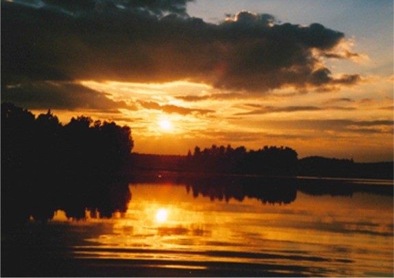 Goldene Sonnenuntergänge immer wieder neu.