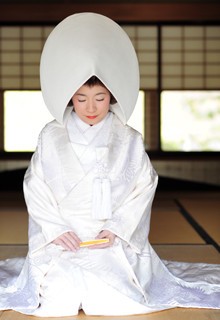 Abb.: Japanische Braut. Foto: Paul Synnott. Rautenstrauch-Joest-Museum.