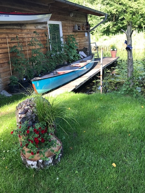 Ferienhaus, Wasser, Mecklenburgische Kleinseenplatte, Finnhütte, A-House,Urlaub