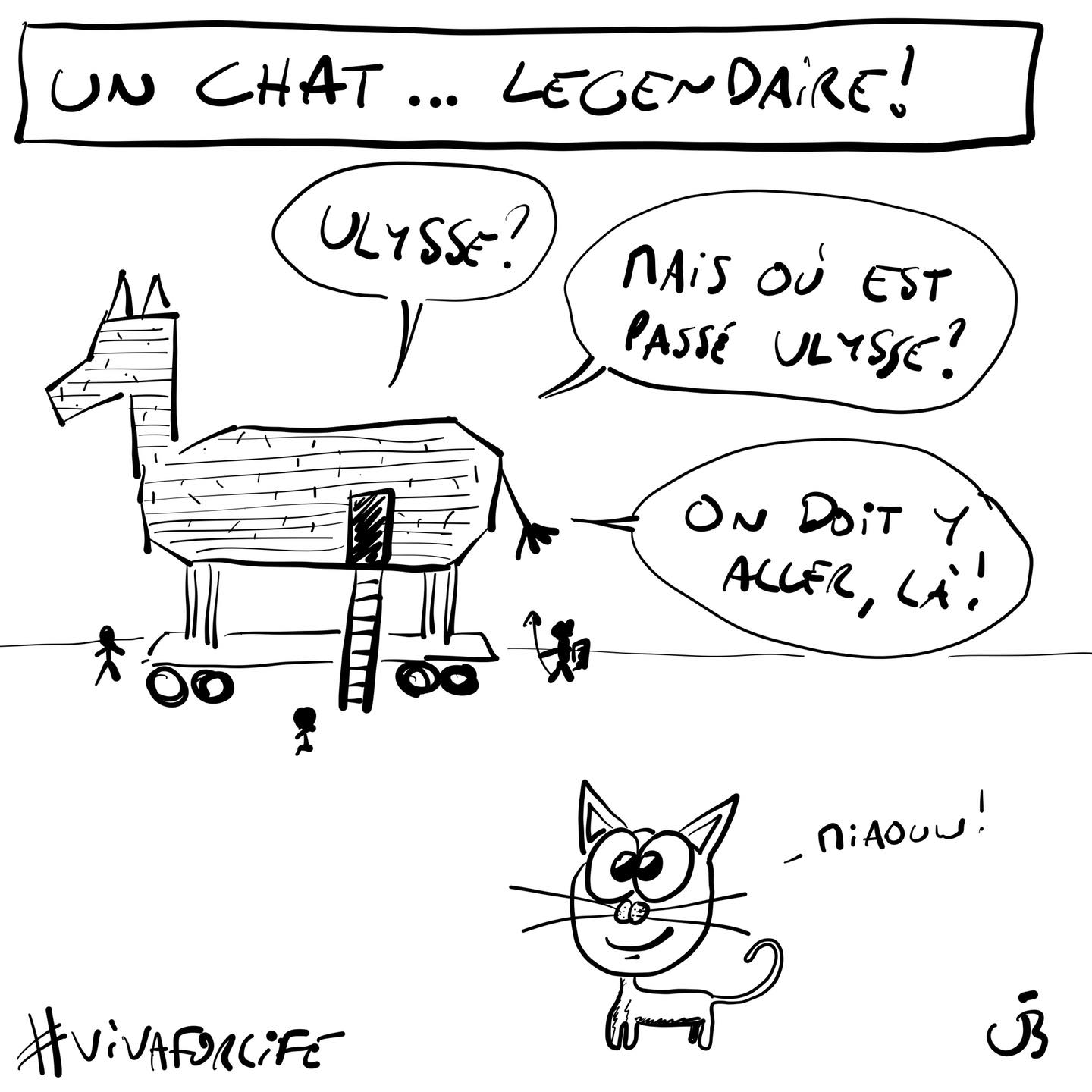 Un chat légendaire!