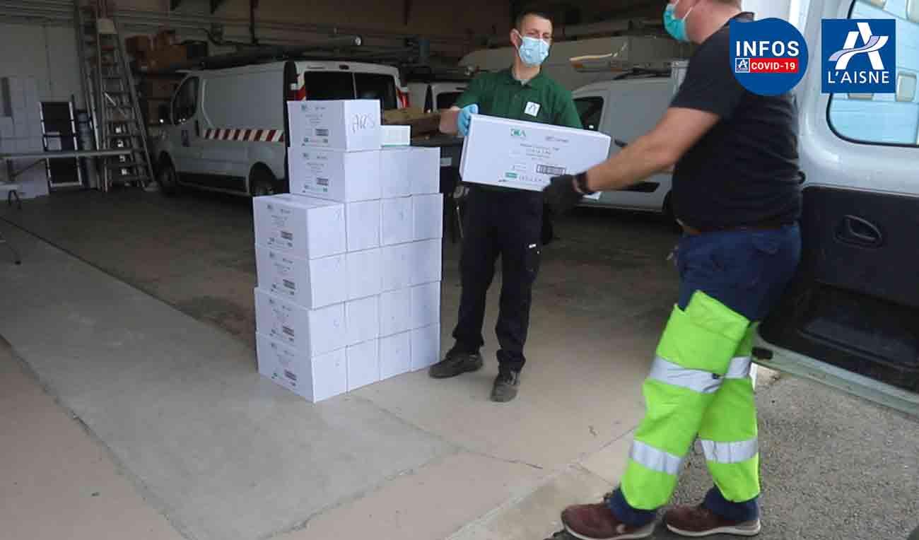 Distribution De Masques Aux Commerces De Proximites Restant Ouverts