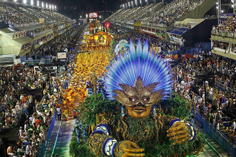 Sambodromo a Rio de Janeiro