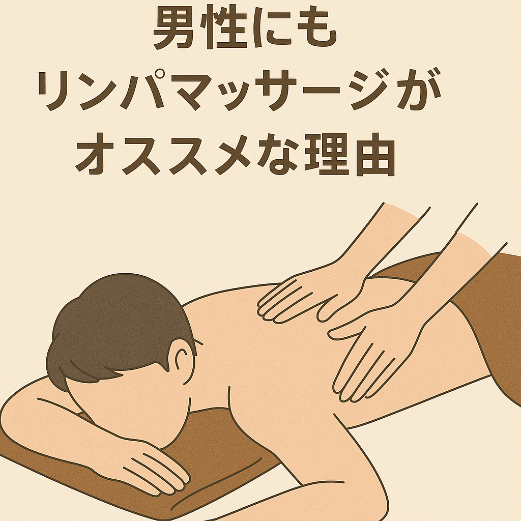男性にもリンパマッサージをおすすめしたい理由