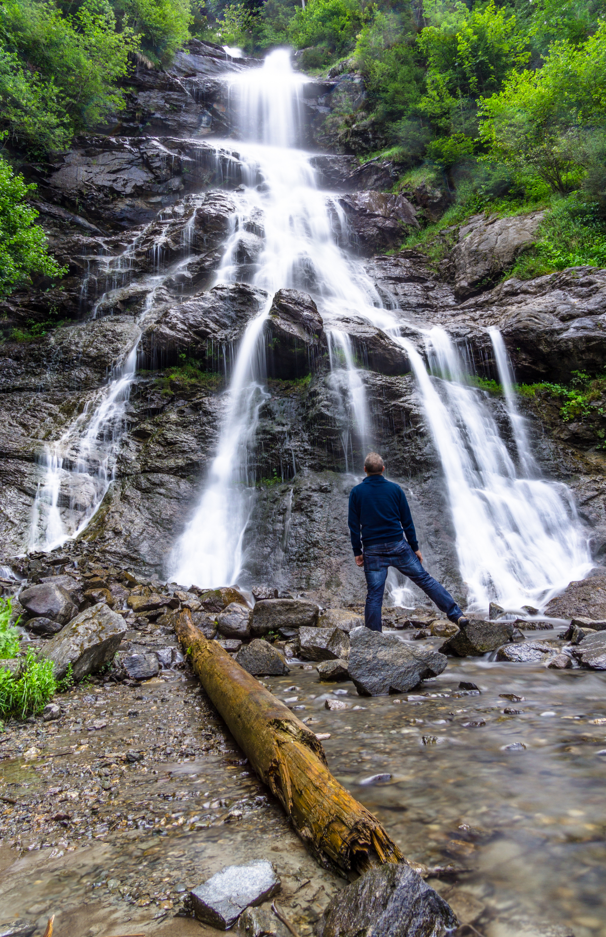 Der beeindruckende Harter-Wasserfall