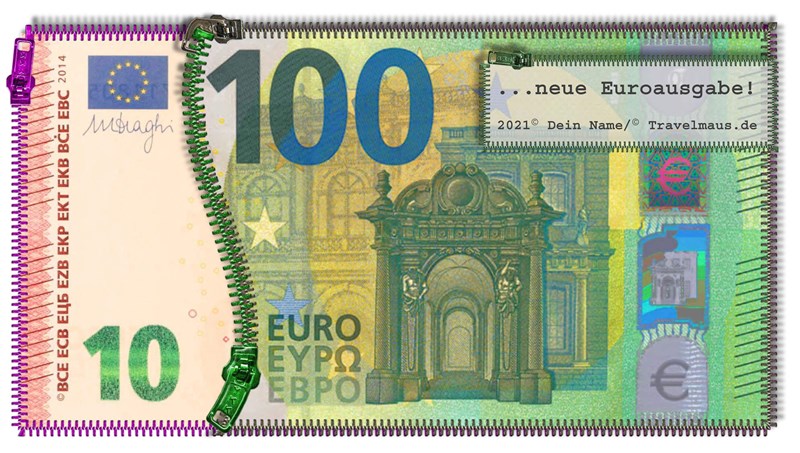 Pdf Euroscheine Am Pc Ausfullen Und Ausdrucken Reisetagebuch Der Travelmause