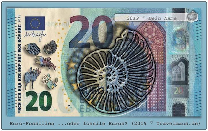 PDF-Euroscheine am PC ausfüllen und ausdrucken - Reisetagebuch der Travelmäuse