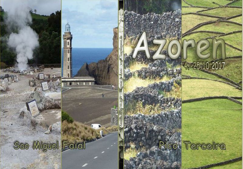 PDF-Reisebericht Azoren - Teil 2 (Oktober 2017)  -  20 Seiten, 1.46 MB 
