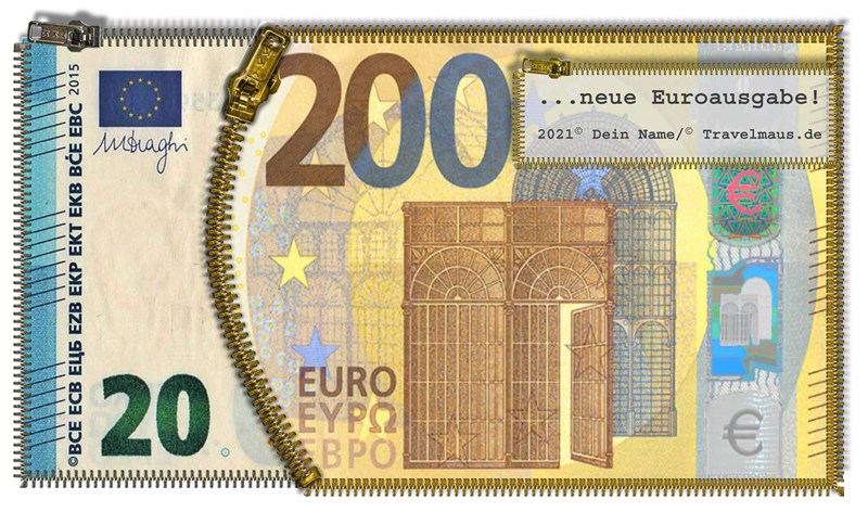 Pdf Euroscheine Am Pc Ausfullen Und Ausdrucken Reisetagebuch Der Travelmause
